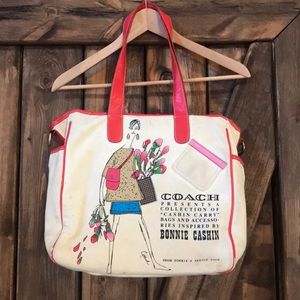 Women’s COACH canvas/leather, great great bag!